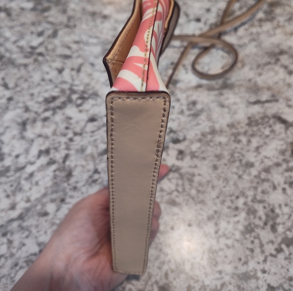 Kate Spade Tropical Pattern Pink Crossbody Bag - Picture 11 of 11